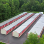 Overhead view of facility